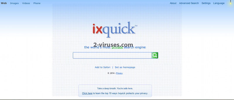 Ixquick.com ウイルス