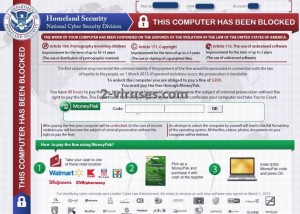 Homeland Security ウイルス