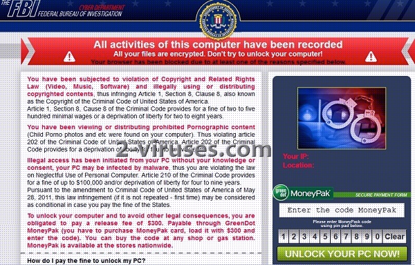 FBI virus hijacker