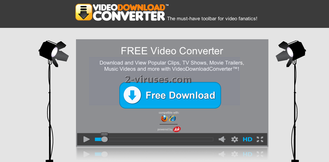 Video Download Converter Toolbar (ビデオダウンロードコンバータツール)