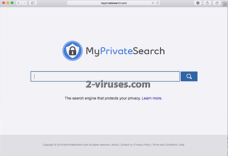 Myprivatesearch.com ウイルス
