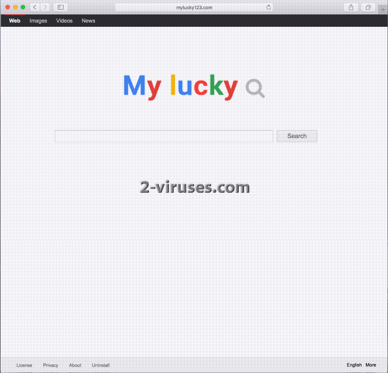 Mylucky123.com ウイルス