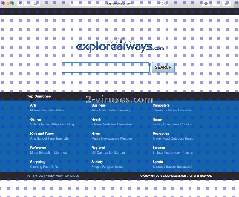 Explorealways.com ウイルス