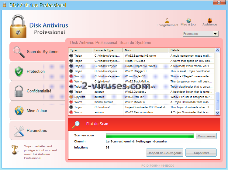Disk Antivirus Professional