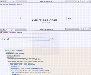 Search.real-desktop.de ウイルス