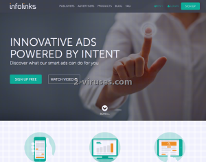 Infolinks アドウェア