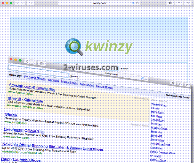 Kwinzy.com ウイルス