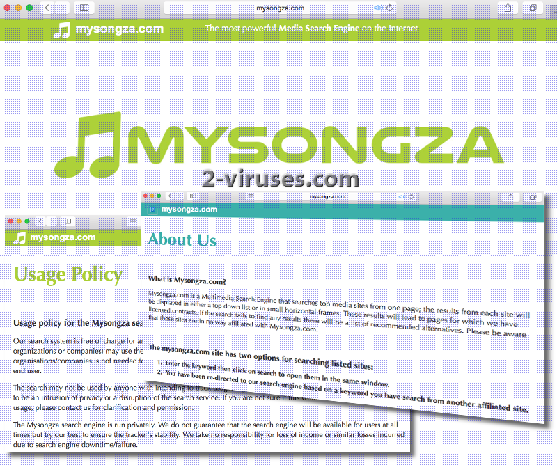 Mysongza.com ウイルス