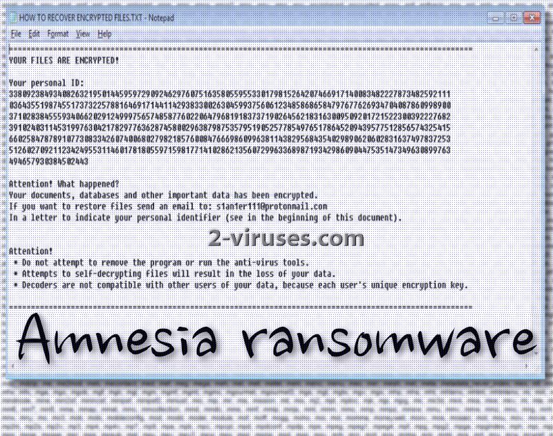 Amnesia virus