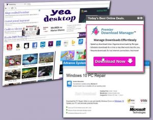 Yeadesktop.com ウイルス