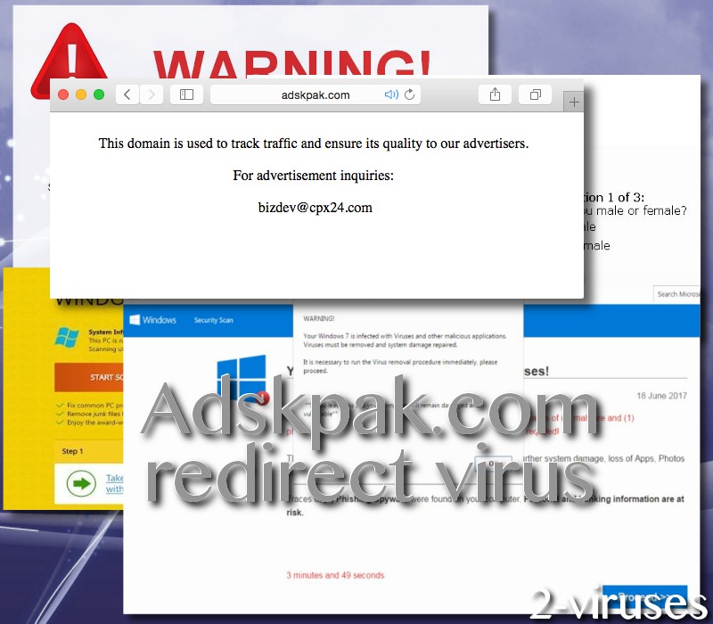 Adspak.com redirect virus