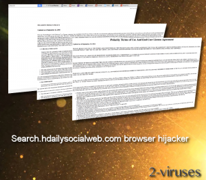 Search.hdailysocialweb.com ブラウザハイジャッカー