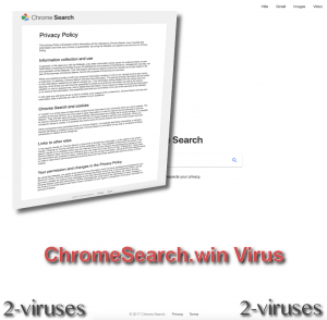 Chromesearch.win ブラウザハイジャッカー