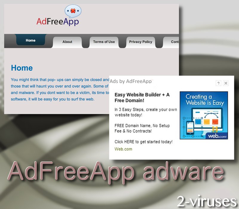 AdFreeApp adware 