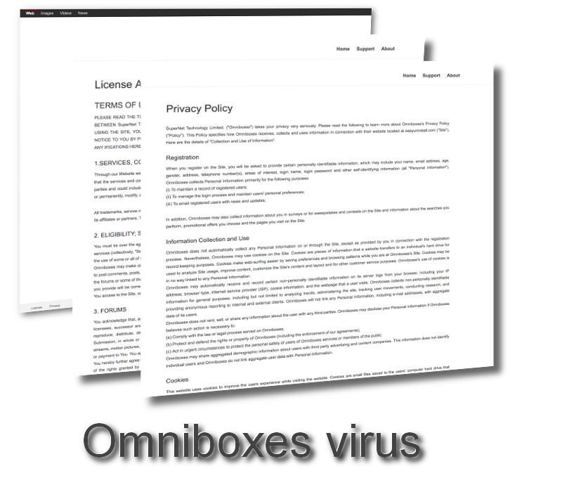 Omniboxes virus remove