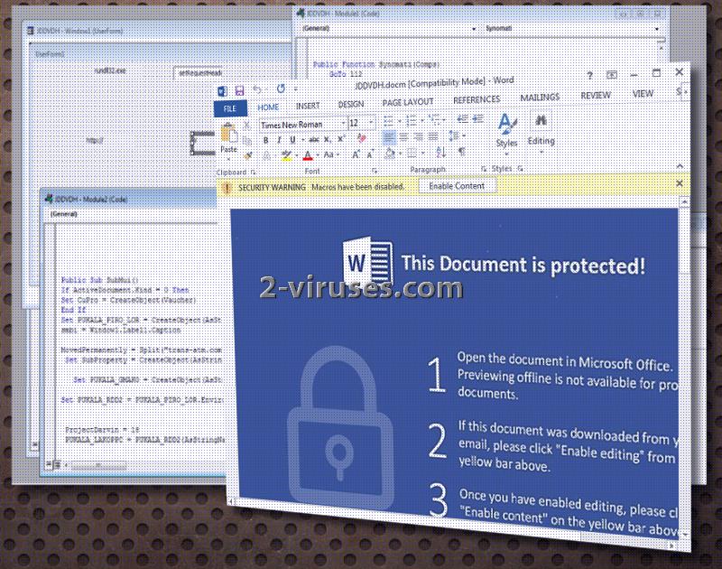 Jaff decrypter system virus